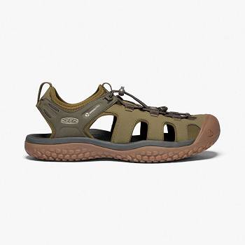 KEEN SOLR - Olivovo Zelene Sandale Panske, K0109SK